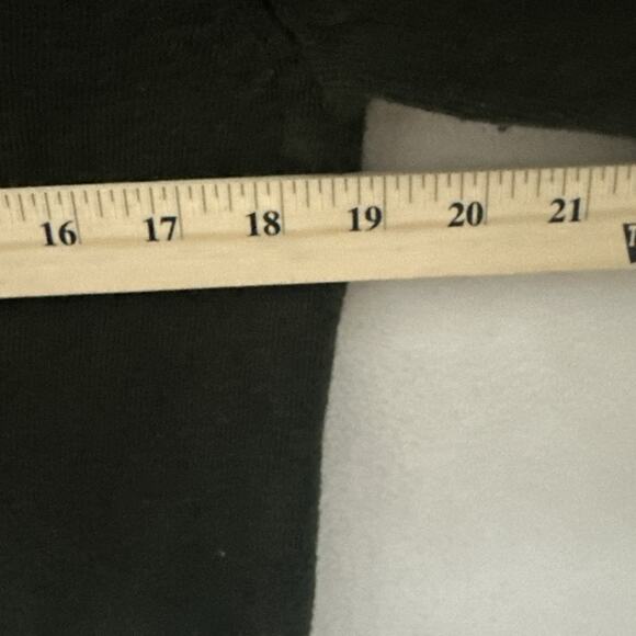 Christopher Banks Holiday Snowman Hand Crochet Button Up Cardigan Size M Grandma - Picture 6 of 8